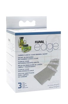 Fluval Edge Carbon Clean and Clear Filter Media (3 Pack)